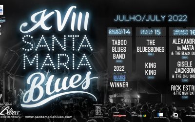 Line-up do XVIII Festival Santa Maria Blues!